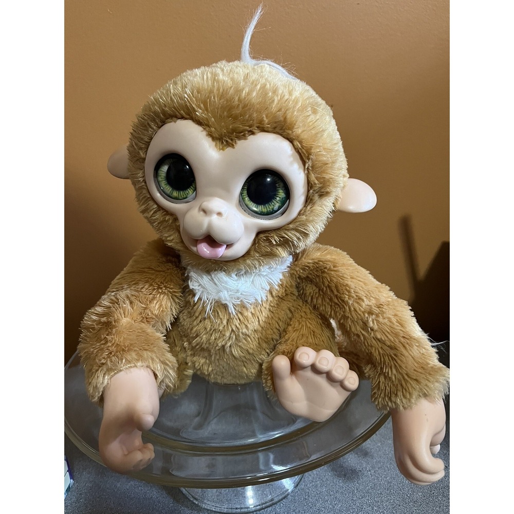 FurReal Interactive Plush "Fur Real" Pet Monkey Toy HASBRO 2017